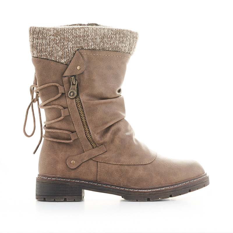 Botas planas media caña clearance