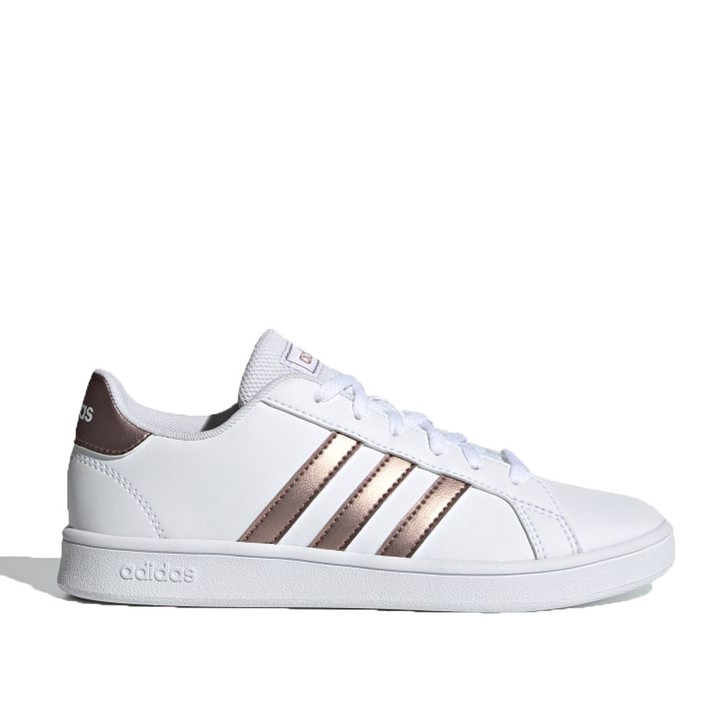 acre espía Cuervo Zapatillas Deportivas Grand Court K Blancas Con Detalles En Rosa Metalizado  ef0101 Adidas | Querol