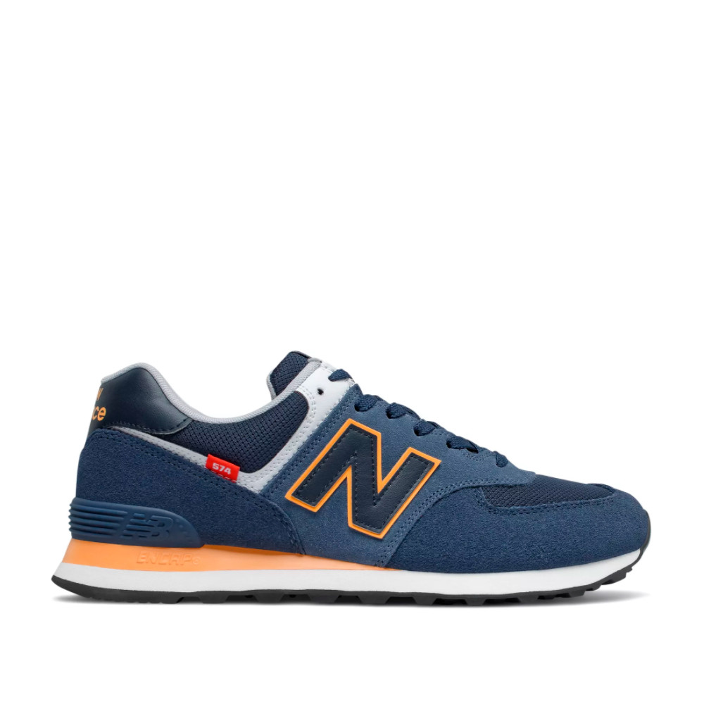 New balance 574 azul marino y naranja online
