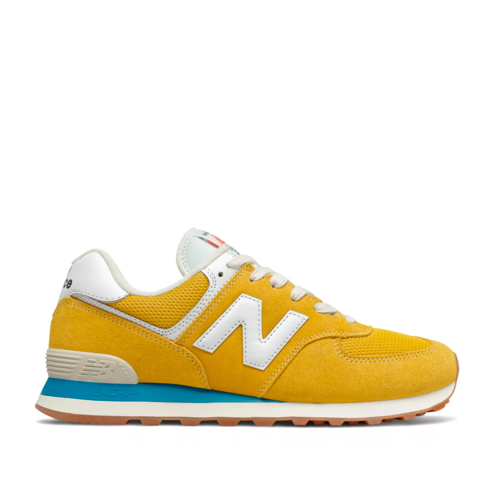 Zapatillas new new arrivals balance hombre amarillas