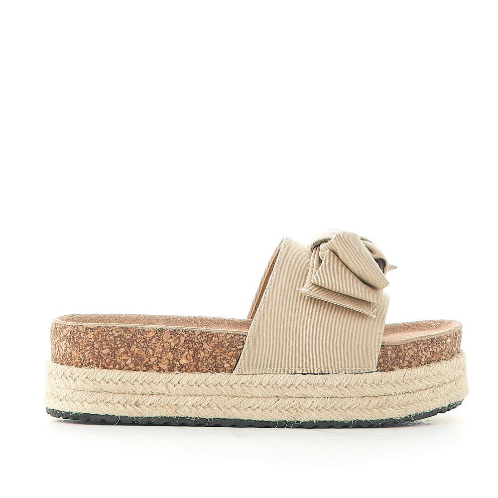 Sandalias plataforma discount con lazo