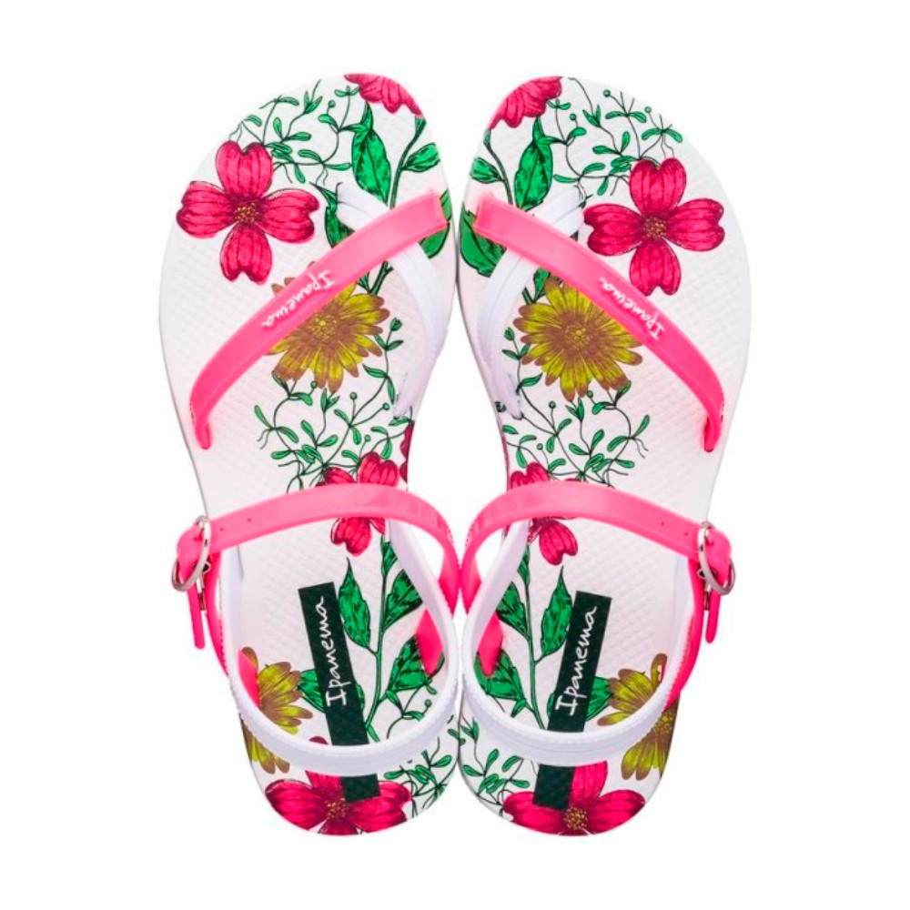 Chanclas Con Tonos Rosas Y Estampado De Flores Ipanema | Querolets | Querol