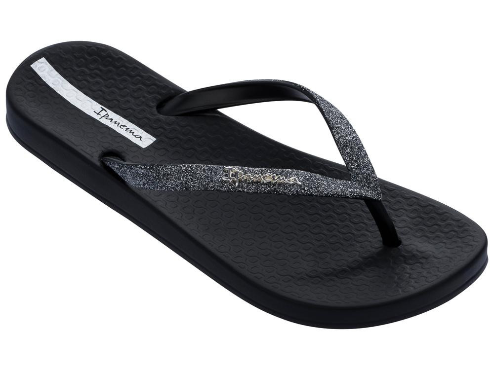 Chanclas Negras Con Ipanema | Querol