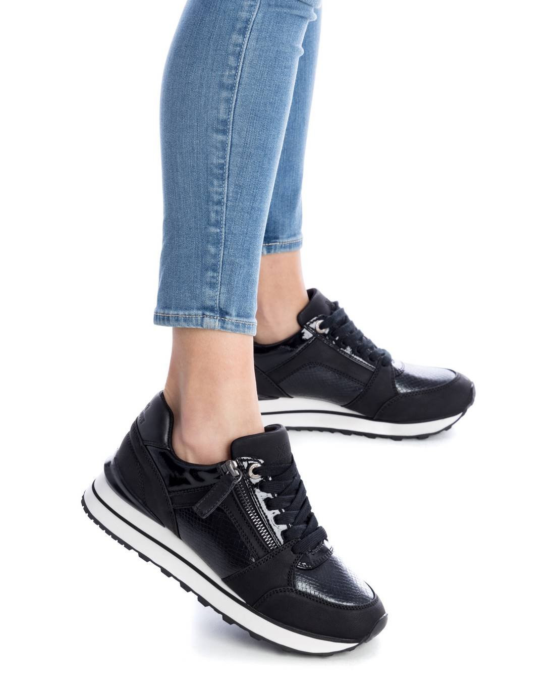 Zapatillas deportivas mujer shop con cremallera