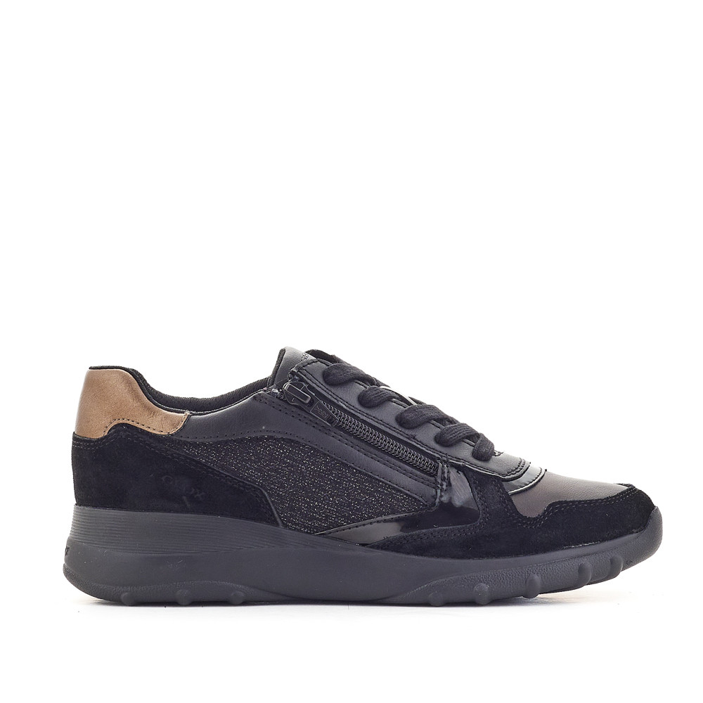 Descriptivo Abundancia interferencia Zapatillas Allieniee Nergro Con Cremallera Lateral Geox | Querol