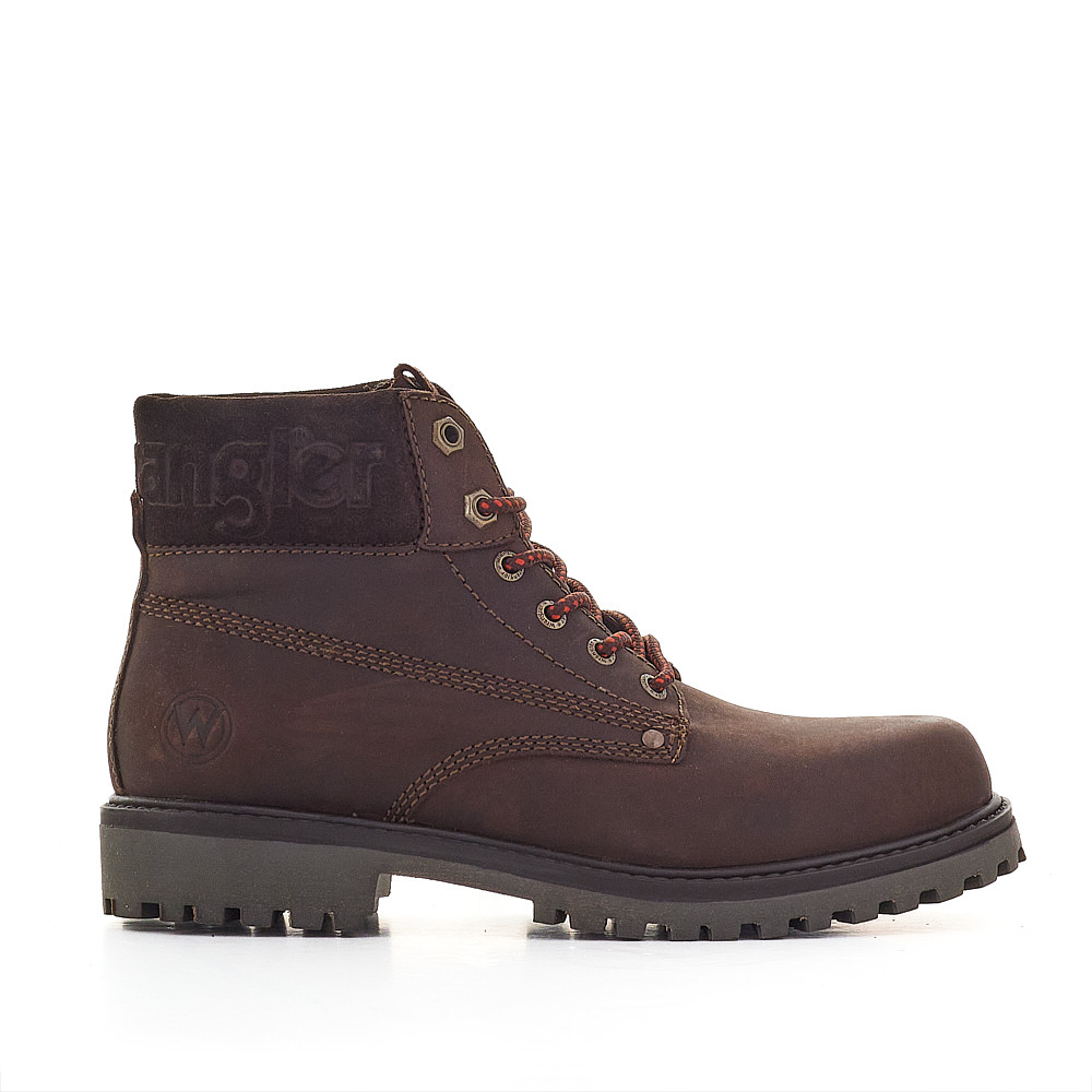 Botines Arch Marrones Con Cordones Wrangler Querol