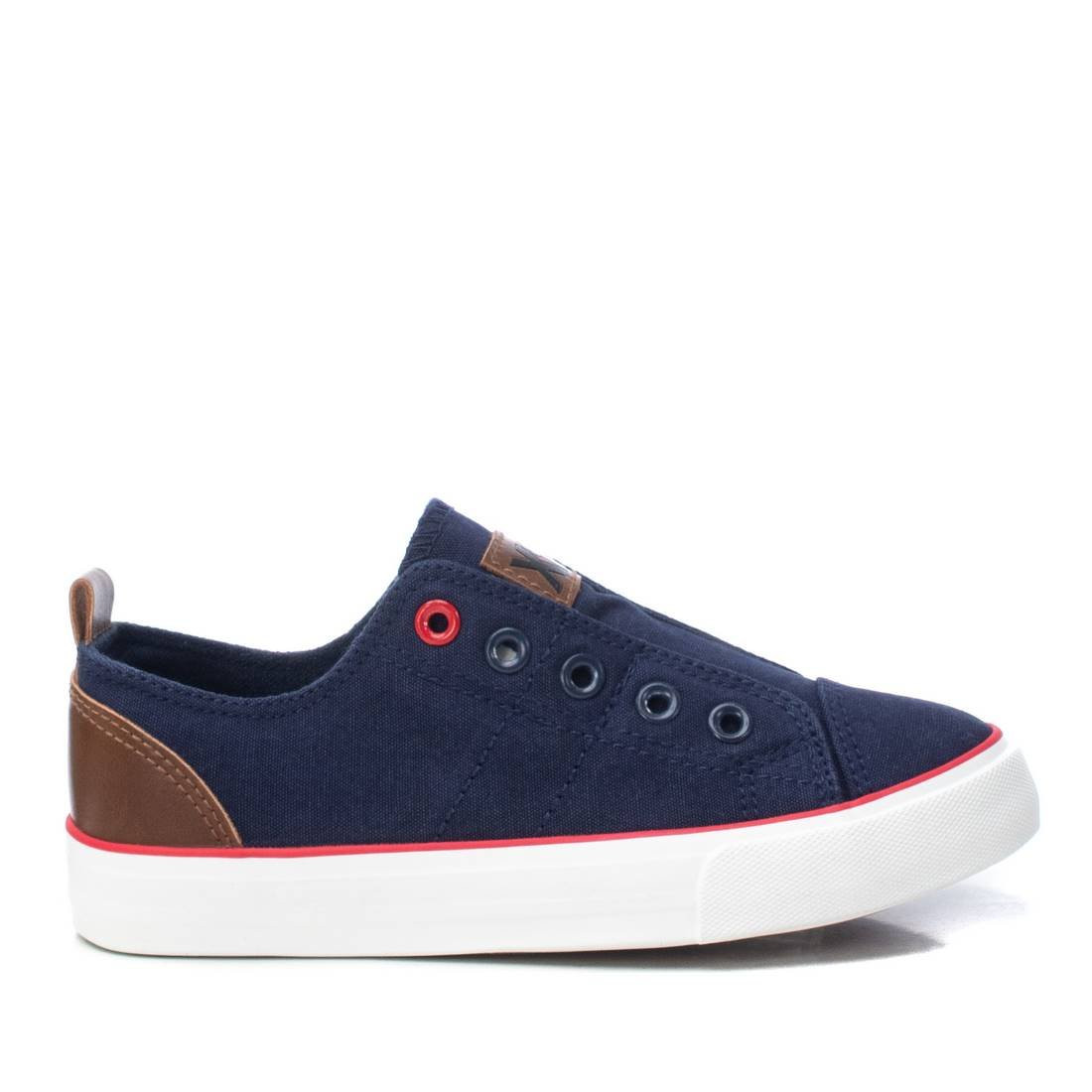 Zapatillas Lona 057446 Sin Cordones Y Detalles En Marrón Xti | Querol