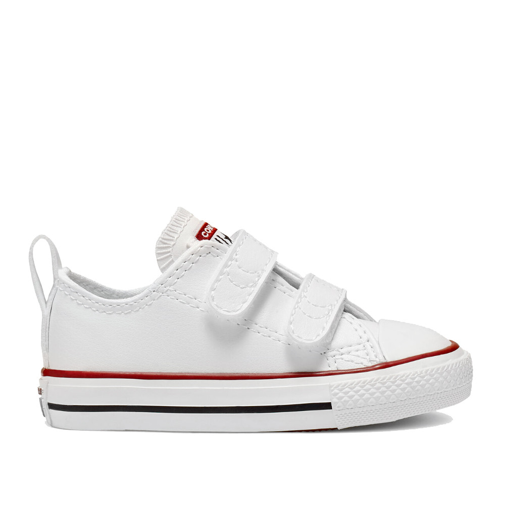 Zapatillas Deportivas bebé niña blancas y rojas modelo Love. ✓ Muy chulos