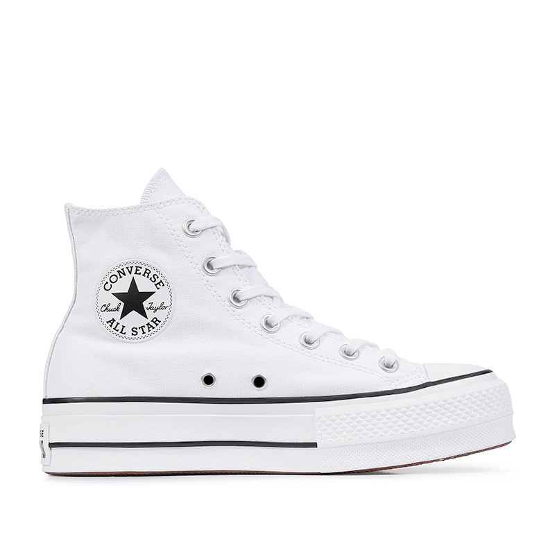 Lona Taylor All Star Lift High Top White Woman Converse | Querol