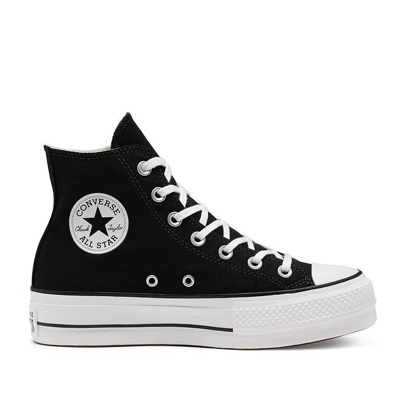 un millón Polvoriento tenga en cuenta Zapatillas Lona Chuck Taylor All Star Lift High Top Black Woman Converse |  Querol