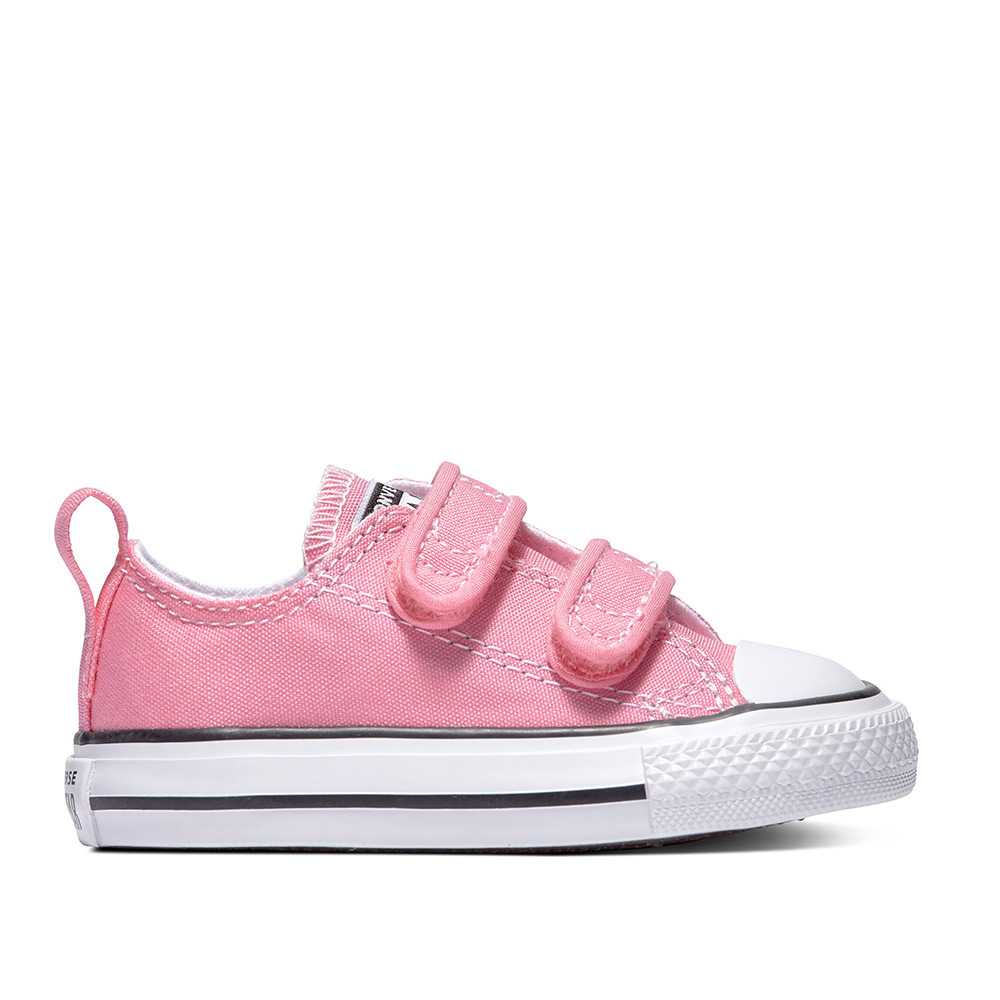 Zapatillas Lona Chuck Taylor All Star Hook And Loop Rosa Converse Querol