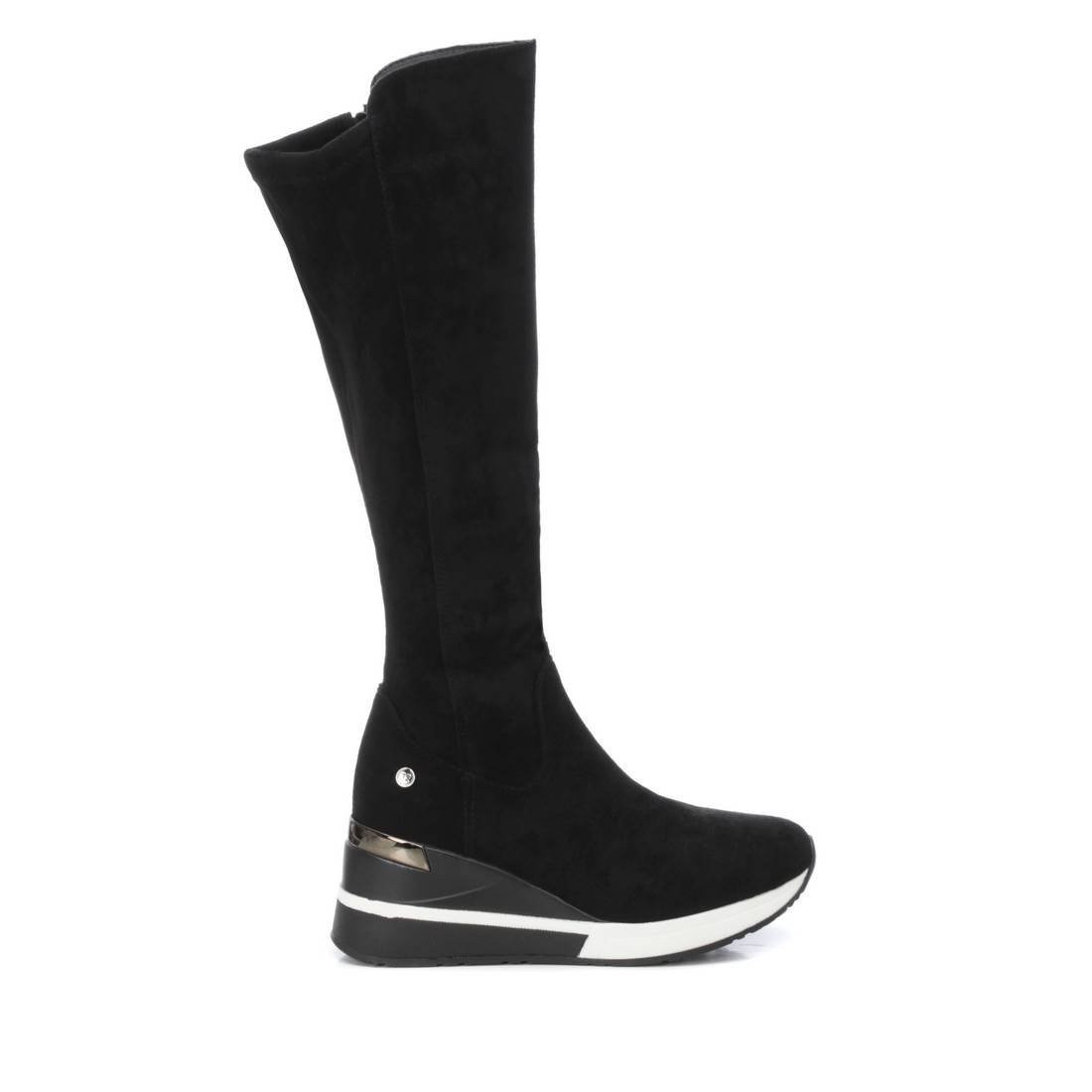 Botas Tac n 140122 Negras Con Ca a Alta Xti Querol