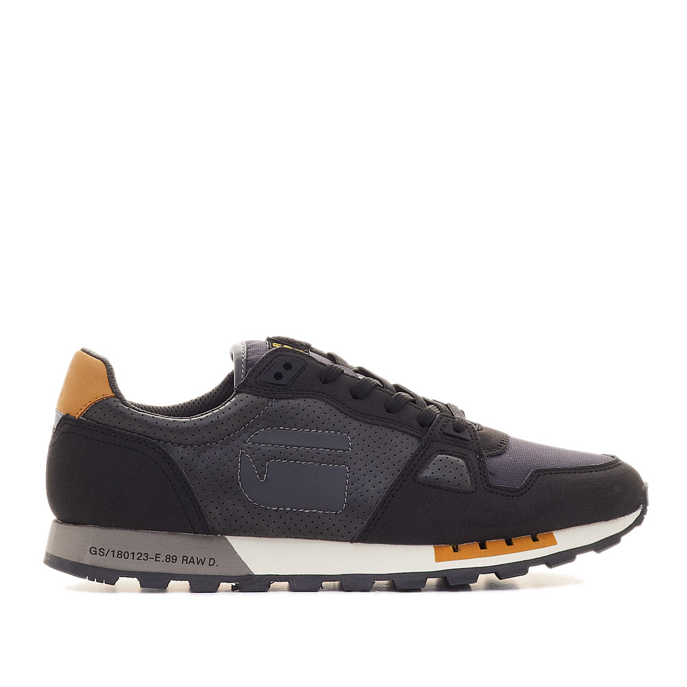 Zapatos Sport Track Negros Y Naranjas G Star Raw Querol