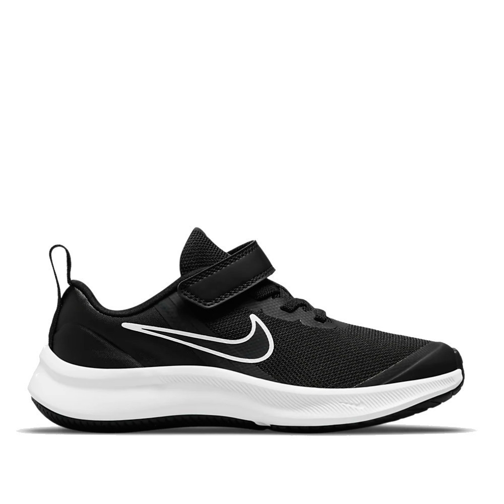 Zapatillas Deporte Star Runner 3 Negras Con Blanco Nike