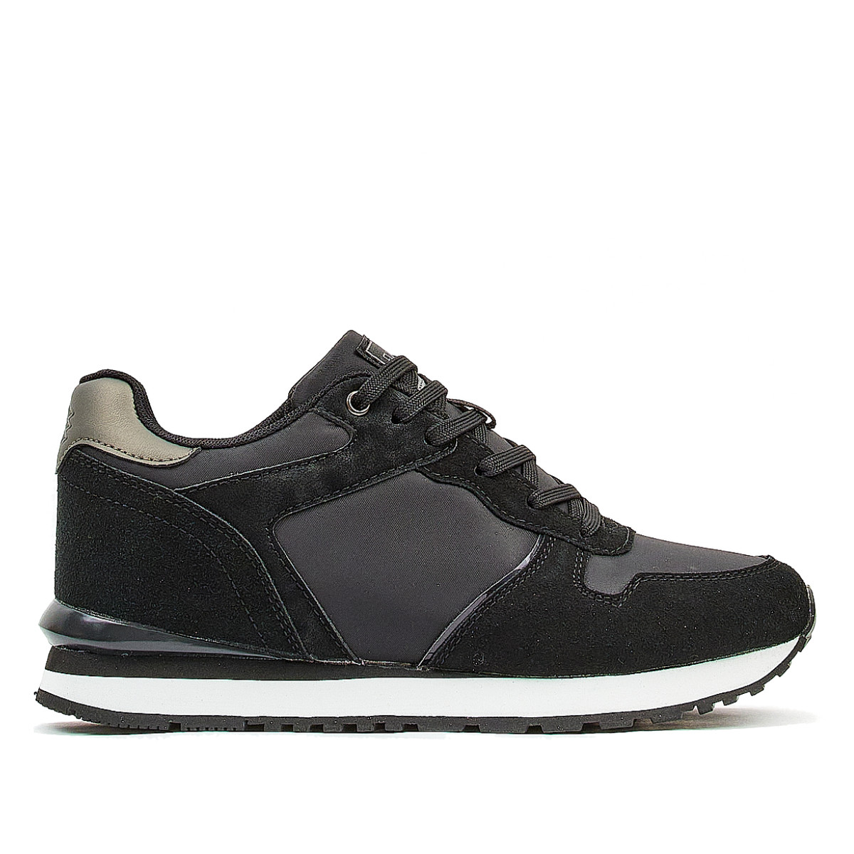 Zapatillas Deportivas Con Cuña Para Mujer - Plataforma De 8 Cm, Suela De PU Amortiguada, Sintético, Ideales Para Diario Y Paseo
