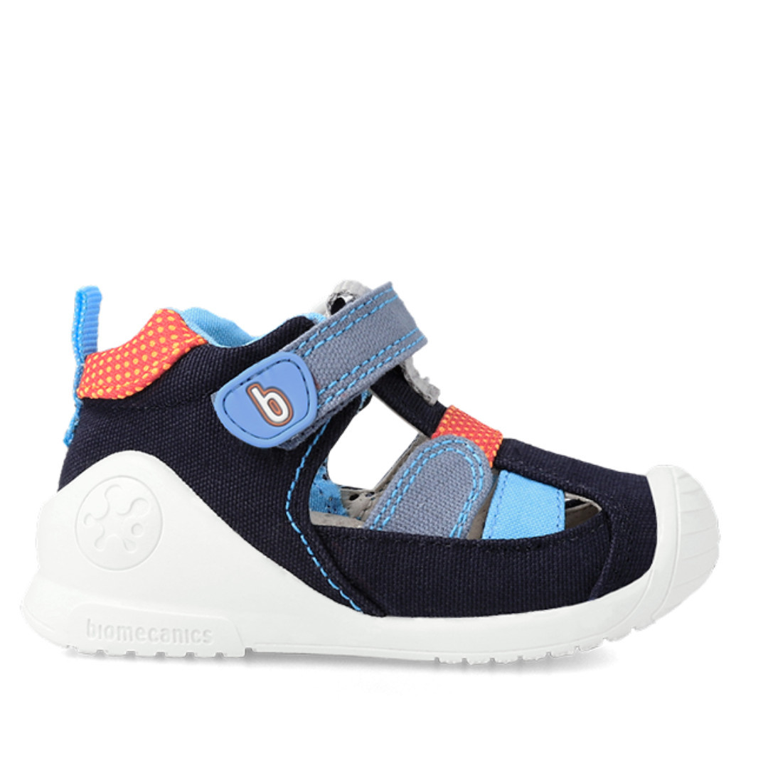 Sandalias Azules Multicolor 222184a Biomecanics Querol