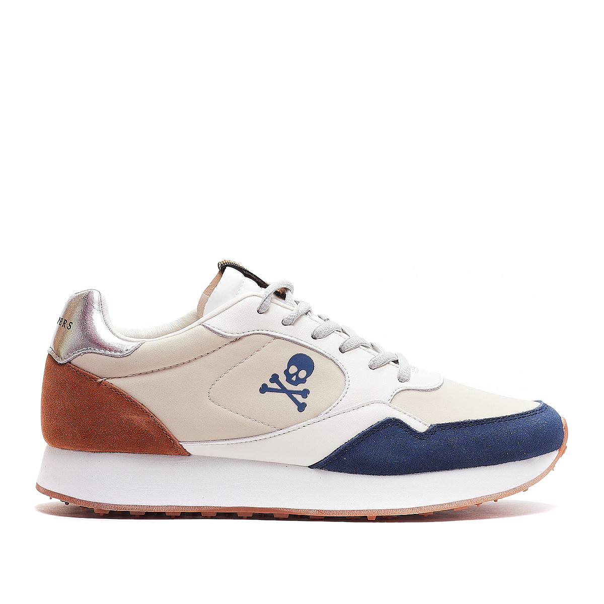 Zapatillas Gina Color Crema Con Calavera Scalpers Querol