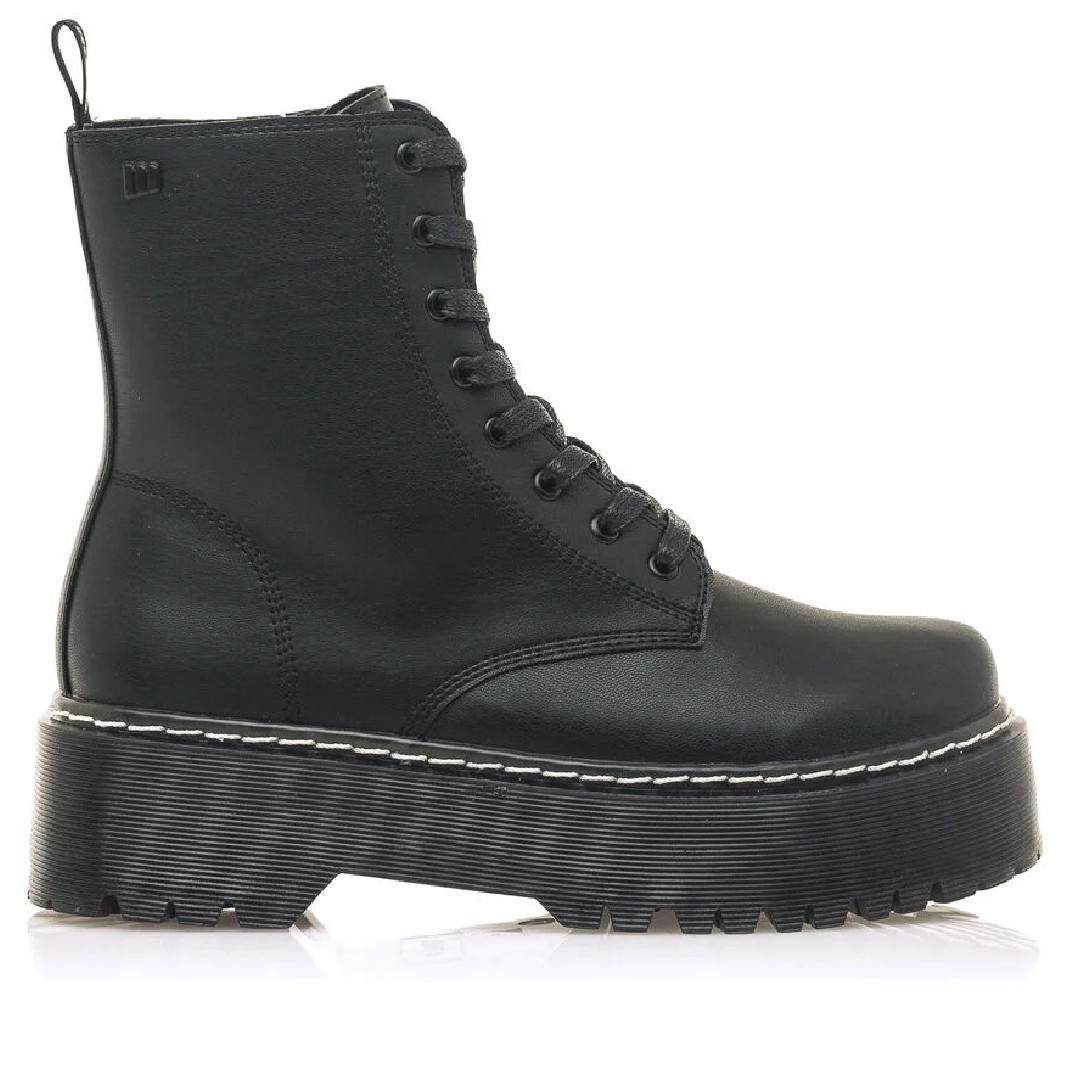 Botines Plataforma Storm High Negros Mustang Querol