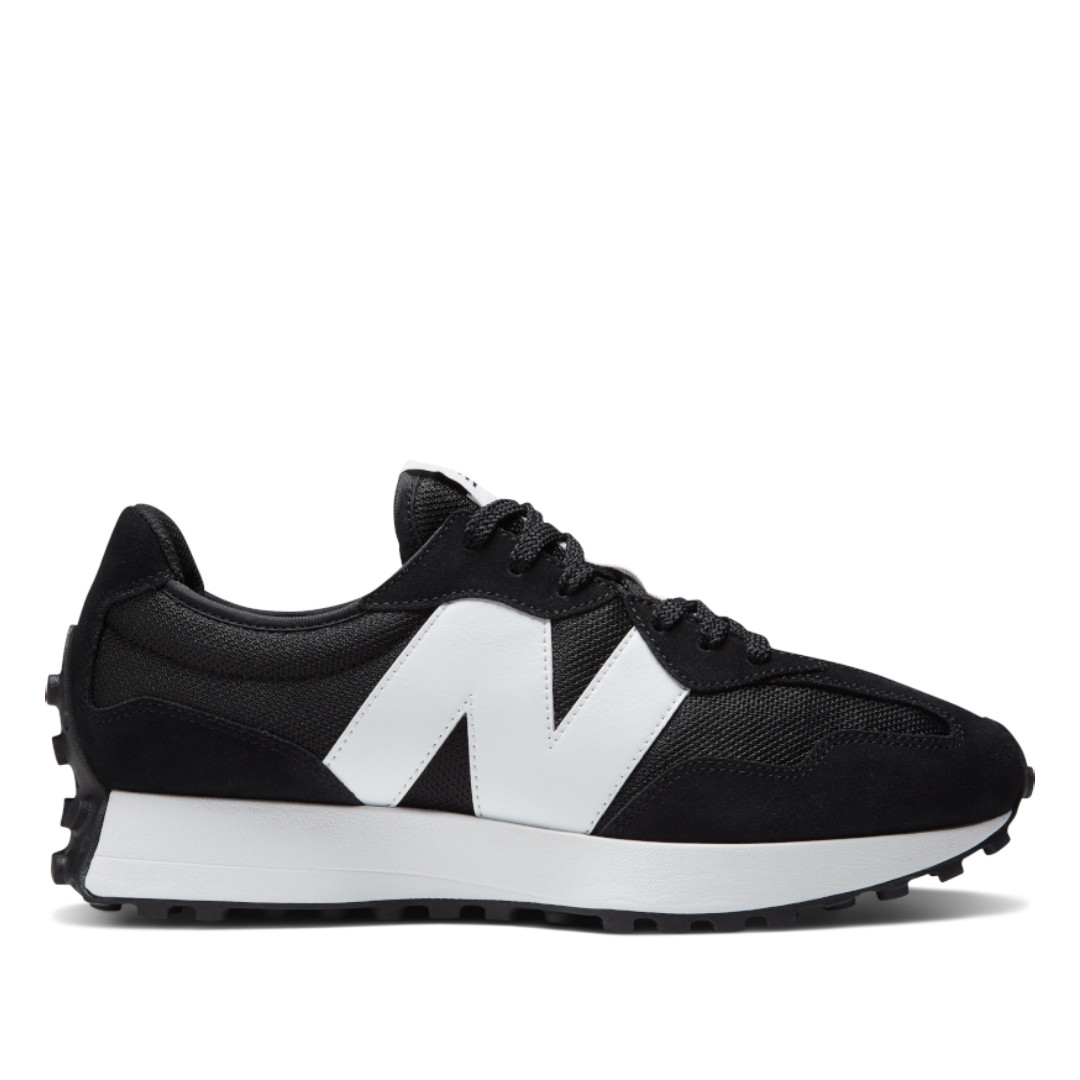 Zapatillas 327 Negras Y Blancas Para Mujer New Balance Querol