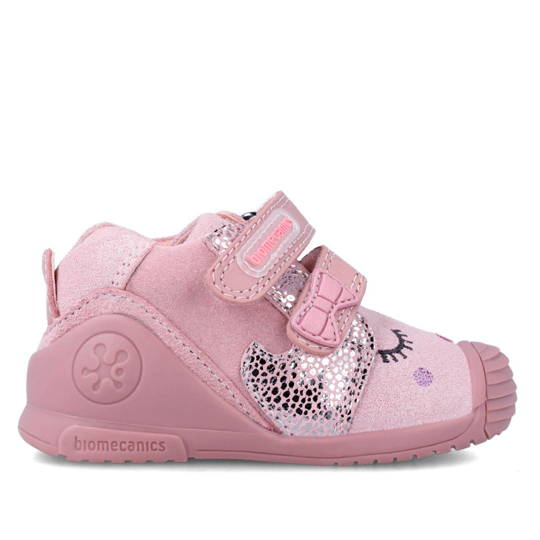 Zapatos Para Ni a Rosas Con Cara Biomecanics Querol