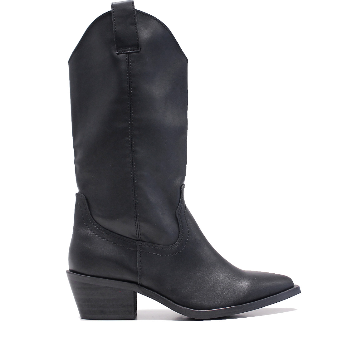 Botas camperas hotsell altas negras