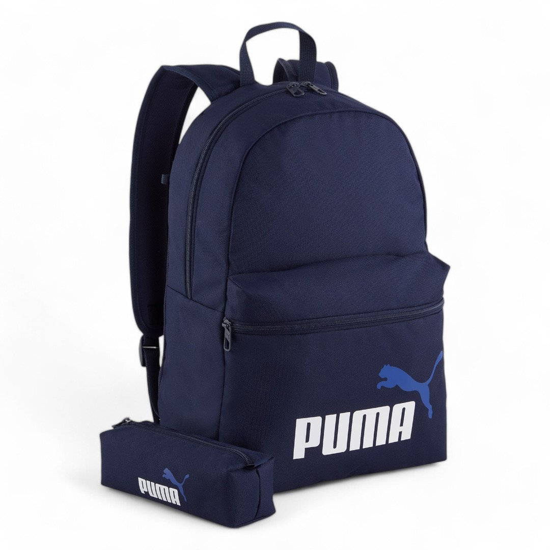 Mochila Phase Set Azul Con Estuche Puma Querol