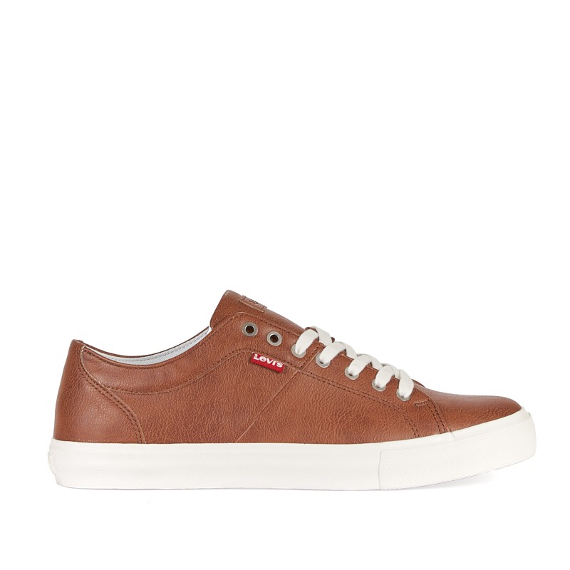 Zapatos Sport Marrones Con Blancos Levi's Querol