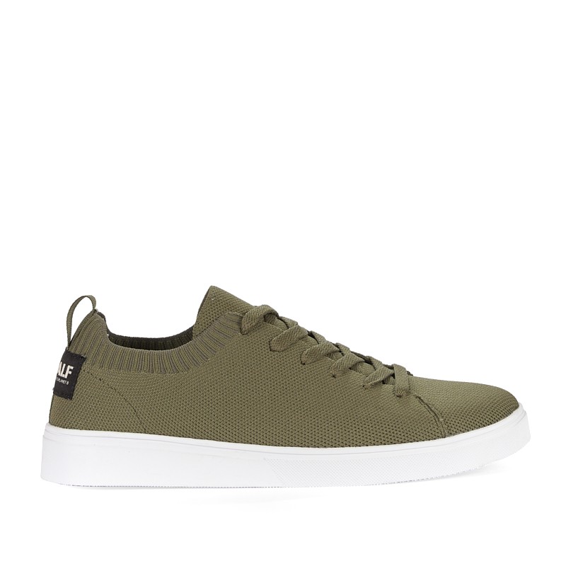 Zapatillas Lona Verdes Con Suela Blanca Ecoalf Querol