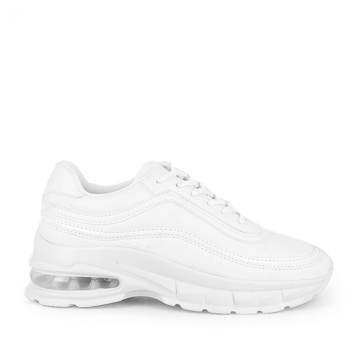 Zapatillas Deportivas Blancas Con Camara De Aire Owel Querol