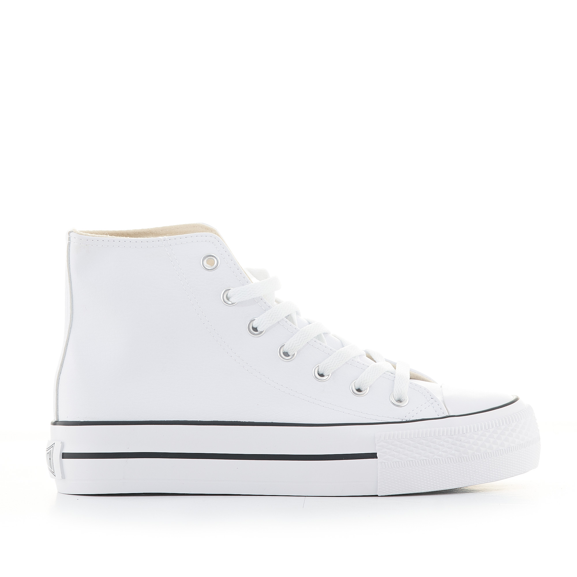 Zapatillas blancas 2025 polipiel