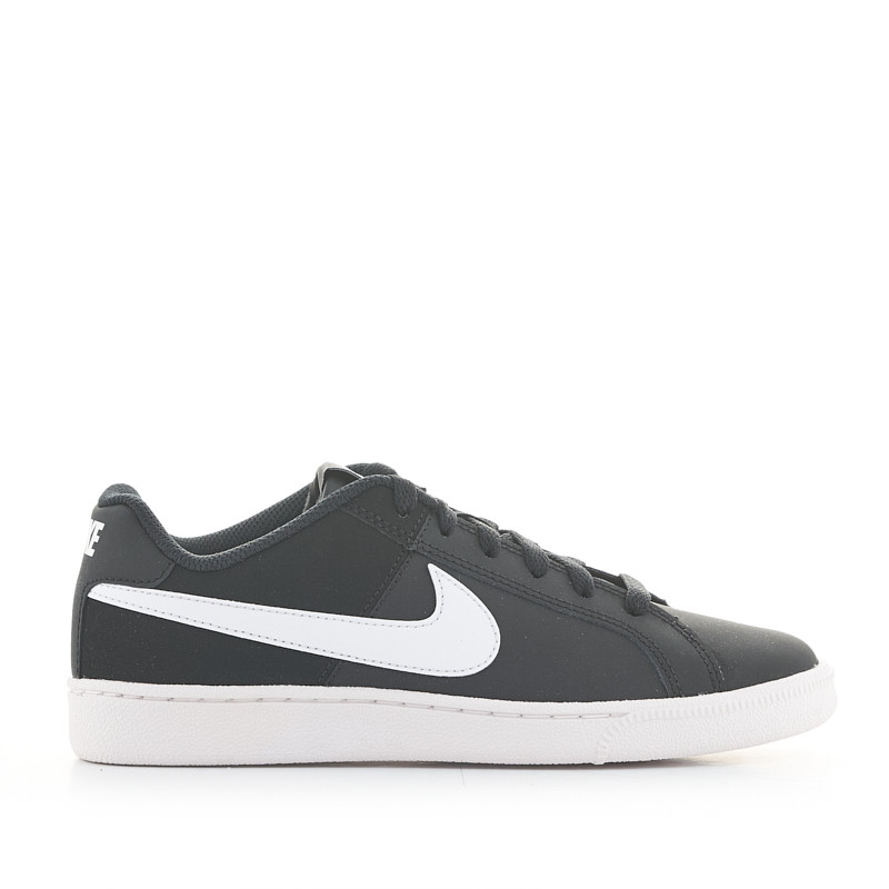 Zapatillas Court Royale Negras Con Logo En Blanco Nike | Querol