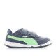 Zapatillas deporte Puma stepfleex 2 azules con detalles verdes - Querol online