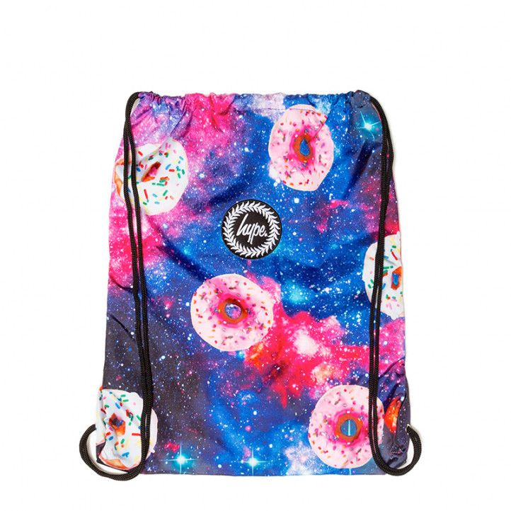 Motxilla HYPE donut galaxy drawstring bag