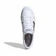 Zapatillas deportivas Adidas blancas con tres bandas negras vs pace - Querol online
