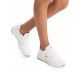 Zapatillas deportivas Xti blancas de malla - Querol online