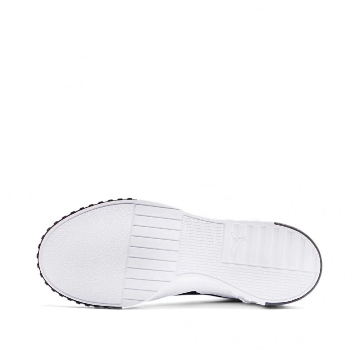 Zapatillas deportivas PUMA MODA blancas con detalles en negro, con suela progresiva - Querol online