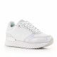 Zapatillas deportivas Replay blancas con detalles plateados - Querol online