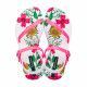 Chanclas Ipanema con tonos rosas y estampado de flores - Querol online