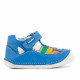 sandalias Pablosky azul con tiras de colores - Querol online
