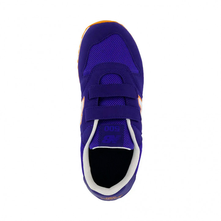 Zapatillas deporte New Balance 500 Hook & Loop azules de talla 36 a 40 - Querol online