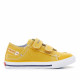 Zapatillas lona Pablosky amarillas con doble velcro - Querol online