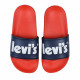 xancletes Levi's blaves amb sola vermella - Querol online