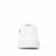 Zapatillas lona Levi's malibu 2.0 blancas brillantes - Querol online