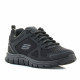 Zapatillas deportivas Skechers track scloric negras - Querol online