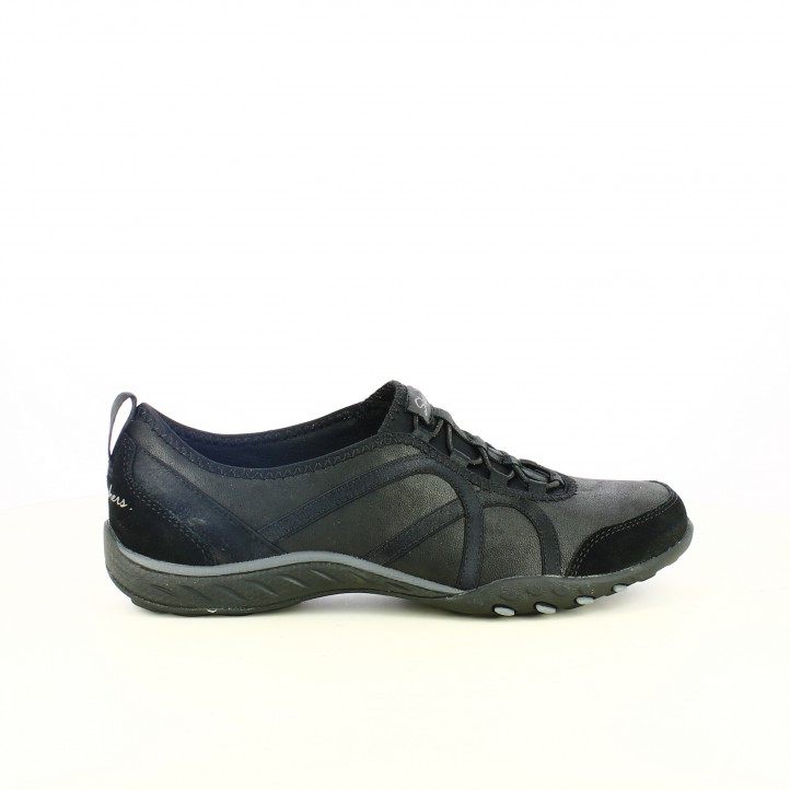 Y Sin Cordones Memory Negras Zapatillas Skechers Con Foam Deportivas rCBoedx
