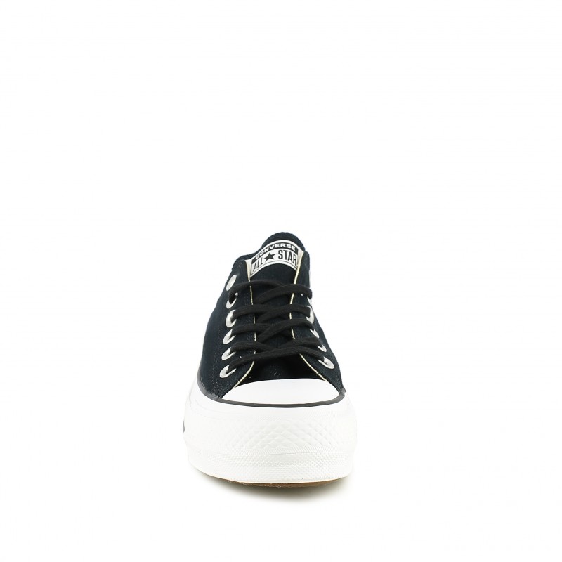 converse con plataforma negras converse con plataforma negras