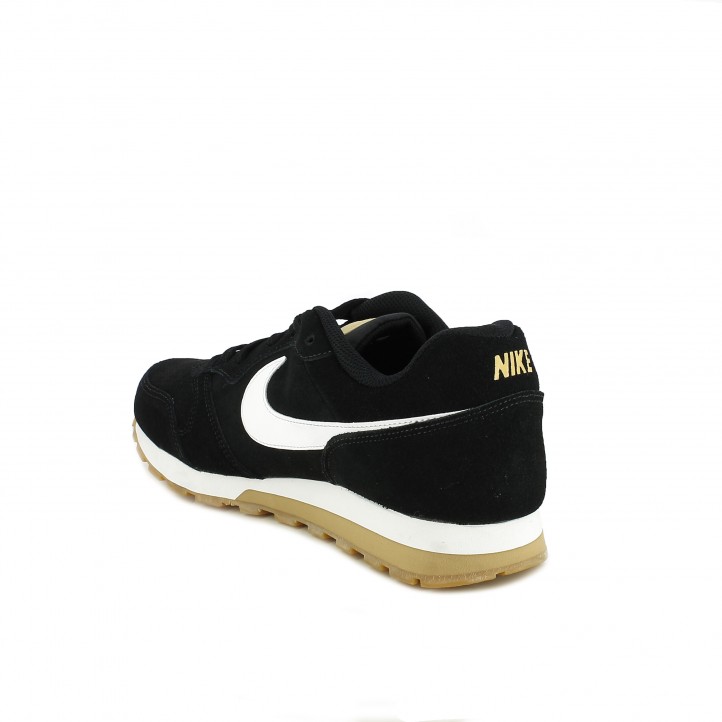 Con Zapatillas Suela Marrón Nike 2 Runner Deportivas Md Negras L5c4jAR3q