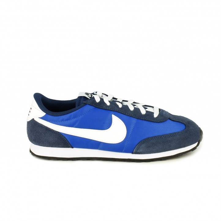 Zapatillas Nike Azules Y Deportivas Runner Mach Blancas YfgI67byv