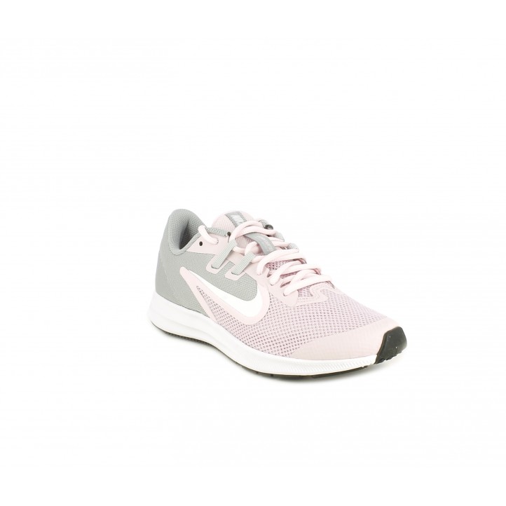 nike rosa con gris