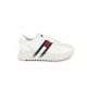 Zapatillas deportivas Tommy Hilfiger blancas de cordones con plataforma - Querol online